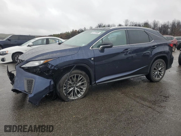 2022 Lexus RX 350 F Sport с VIN 2T2SZMDA2NC329753, выставлен на аукционе Copart как лот 51712485 с пробегом 34 874 миль миль и Списание • Salvage title. История ставок и продаж доступна на DreamBid. Изображение 1.