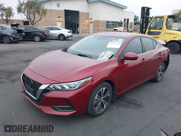 2022 Nissan Sentra SV z VIN 3N1AB8CV7NY268158, wystawiony jako IAAI lot #42355360 z przebiegiem 23 940 mil mil oraz . Historia ofert i sprzedaży dostępna na DreamBid. Obrazek 18.