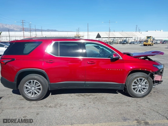2023 Chevrolet Traverse LT Cloth with VIN 1GNERGKWXPJ118364, listed as a IAAI auction lot 41353176 with 35,183 mi miles. Bid and sale history available at carsss.com. Image 14.
