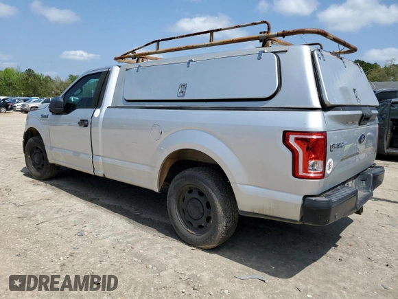 2016 Ford F-150 XL with VIN 1FTNF1CF7GKF00410, listed as a Copart auction lot 51538025 with 118,849 mi miles and Clean Title. Bid and sale history available at carsss.com. Image 2.