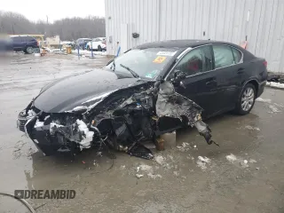 2014 Lexus GS 350 with VIN JTHCE1BL1E5024358, listed as a Copart auction lot 45023785 with 0 mi miles and Salvage Title. Bid and sale history available at carsss.com. Image 1.