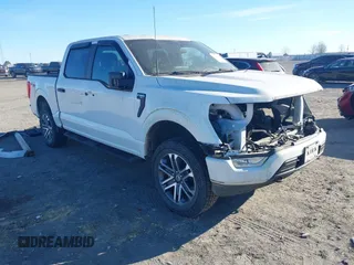 2022 Ford F-150 XL with VIN 1FTFW1E89NFB08473, listed as a IAAI auction lot 41669958 with 52,768 mi miles and . Bid and sale history available at DreamBid. Image 1.