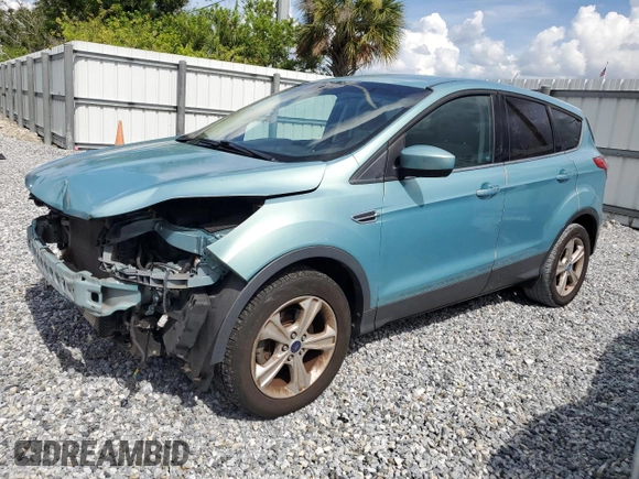 2013 Ford Escape SE with VIN 1FMCU0GX7DUC41956, listed as a Copart auction lot 61627235 with 117,600 mi miles and Salvage title. Bid and sale history available at DreamBid. Image 1.