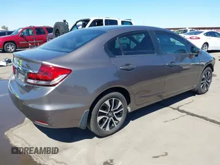 2014 Honda Civic Sedan EX with VIN 19XFB2F84EE082746, listed as a IAAI auction lot 41861197 with 117,332 mi miles. Bid and sale history available at carsss.com. Image 4.