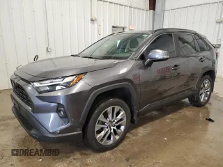 2023 Toyota RAV4 XLE Premium with VIN 2T3A1RFV3PC342767, listed as a Copart auction lot 84496784 with 38,477 mi miles and Salvage Title. Bid and sale history available at carsss.com. Image 1.
