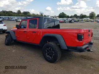 2022 Jeep Gladiator Rubicon with VIN 1C6JJTBGXNL111178, listed as a Copart auction lot 74686344 with 30,587 mi miles and Salvage title. Bid and sale history available at DreamBid. Image 2.