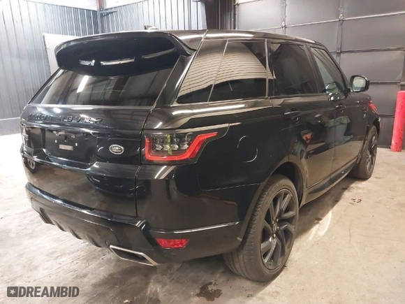 2019 Land Rover Range Rover Sport HST with VIN SALWS2SUXKA864771, listed as a IAAI auction lot 41808668 with 54,129 mi miles. Bid and sale history available at carsss.com. Image 4.