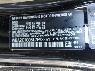 2020 BMW 2 Series 230i xDrive with VIN WBA2K1C05L7F98361, listed as a Copart auction lot 38006783 with 42,338 mi miles and . Bid and sale history available at carsss.com. Image 12.