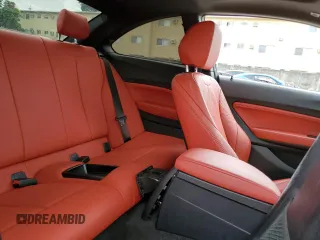 2021 BMW 2 Series M240i with VIN WBA2J5C09M7H38505, listed as a Copart auction lot 72758454 with 23,360 mi miles and Salvage Title. Bid and sale history available at carsss.com. Image 10.