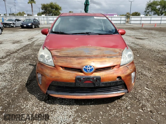 2012 Toyota Prius One with VIN JTDKN3DU6C5477032, listed as a Copart auction lot 51830945 with 196,872 mi miles and Salvage Title. Bid and sale history available at carsss.com. Image 5.