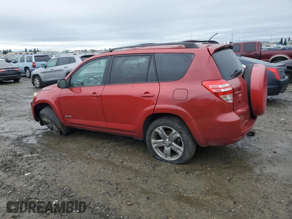 2012 Toyota RAV4 Sport with VIN 2T3WK4DV2CW017111, listed as a Copart auction lot 43661105 with 89,536 mi miles and Salvage Title. Bid and sale history available at carsss.com. Image 2.