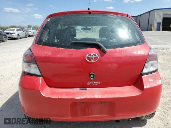 2007 Toyota Yaris with VIN JTDJT923475066457, listed as a Copart auction lot 51016275 with 192,050 mi miles and Salvage Title. Bid and sale history available at DreamBid. Image 6.