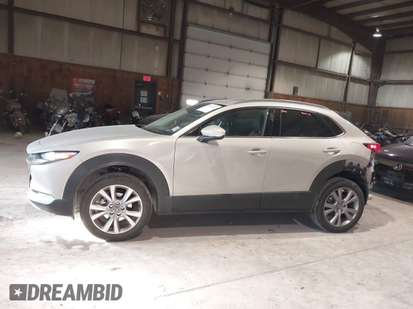 2023 Mazda CX-30 2.5 S Premium Package with VIN 3MVDMBDM1PM548108, listed as a IAAI auction lot 41401377 with 13,402 mi miles. Bid and sale history available at carsss.com. Image 14.