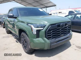 2023 Toyota Tundra SR5 with VIN 5TFLA5DB1PX108924, listed as a IAAI auction lot 42382002 with 21,289 mi miles and . Bid and sale history available at DreamBid. Image 1.