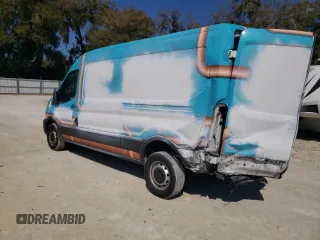 2021 Ford Transit Cargo with VIN 1FTBR1C84MKA86168, listed as a Copart auction lot 49556215 with 75,151 mi miles and Salvage Title. Bid and sale history available at DreamBid. Image 2.
