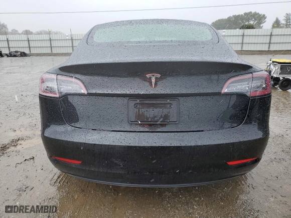 2023 Tesla Model 3 with VIN 5YJ3E1EA0PF455450, listed as a Copart auction lot 45423875 with 73,471 mi miles and Salvage Title. Bid and sale history available at carsss.com. Image 6.