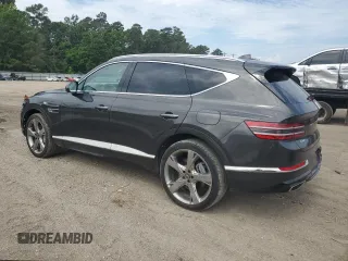 2024 Genesis GV80 with VIN KMUHCESC5RU162434, listed as a Copart auction lot 61974415 with 5,186 mi miles and Salvage title. Bid and sale history available at DreamBid. Image 2.