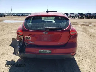 2017 Ford Focus Titanium with VIN 1FADP3N23HL268209, listed as a Copart auction lot 48668865 with 107,339 mi miles and Salvage Title. Bid and sale history available at carsss.com. Image 6.