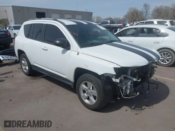 2016 Jeep Compass Sport with VIN 1C4NJCBA8GD718067, listed as a IAAI auction lot 41995875 with 137,677 mi miles and . Bid and sale history available at DreamBid. Image 1.