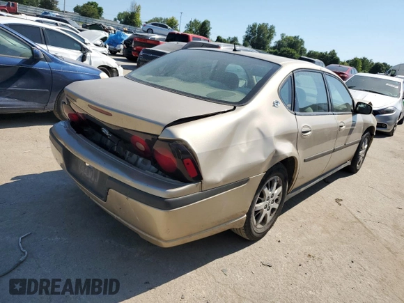 2005 Chevrolet Impala с VIN 2G1WF52E059220355, выставлен на аукционе Copart как лот 59033184 с пробегом 315 292 миль миль и Списание • Salvage title. История ставок и продаж доступна на DreamBid. Изображение 3.