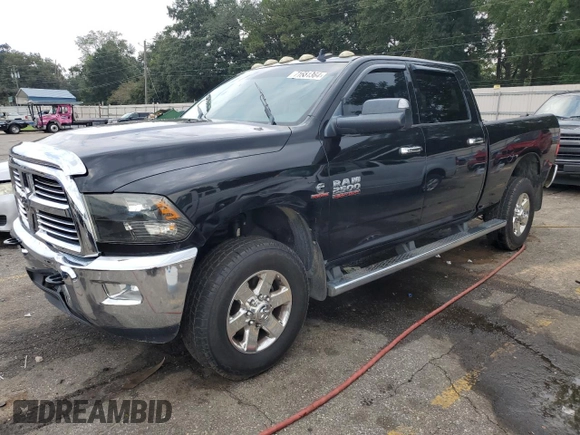 2015 Ram 2500 SLT with VIN 3C6UR5DL3FG558266, listed as a Copart auction lot 71661364 with 160,808 mi miles and Salvage Title. Bid and sale history available at carsss.com. Image 1.