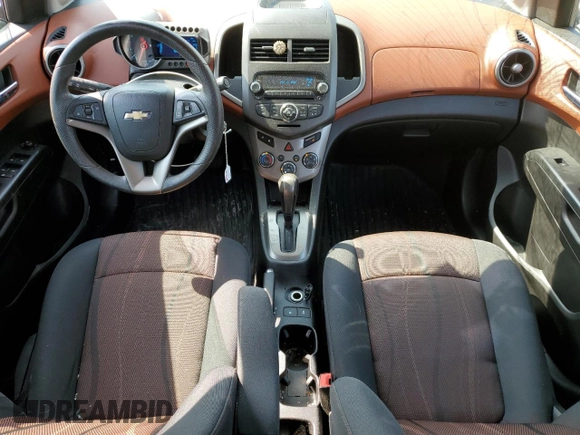 2013 Chevrolet Sonic LT with VIN 1G1JC5SB5D4100903, listed as a Copart auction lot 48154575 with 109,746 mi miles and Salvage Title. Bid and sale history available at DreamBid. Image 8.