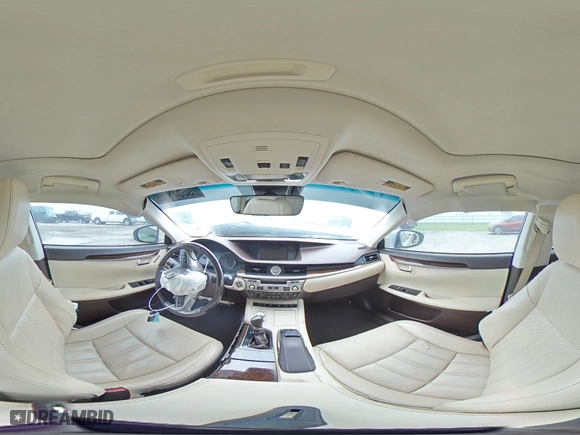 2017 Lexus ES with VIN 58ABK1GG8HU073072, listed as a Copart auction lot 50841435 with 0 mi miles and Salvage Title. Bid and sale history available at carsss.com. Image 12.