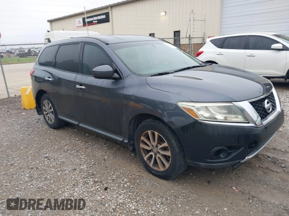 2013 Nissan Pathfinder SL with VIN 5N1AR2MM3DC665977, listed as a IAAI auction lot 42476560 with 242,660 mi miles and . Bid and sale history available at DreamBid. Image 1.