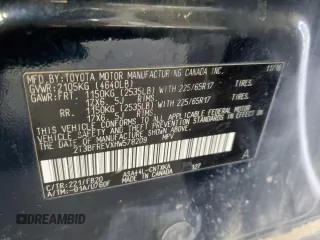2017 Toyota RAV4 LE with VIN 2T3BFREVXHW578209, listed as a Copart auction lot 64029745 with 51,803 mi miles and Salvage title. Bid and sale history available at DreamBid. Image 14.