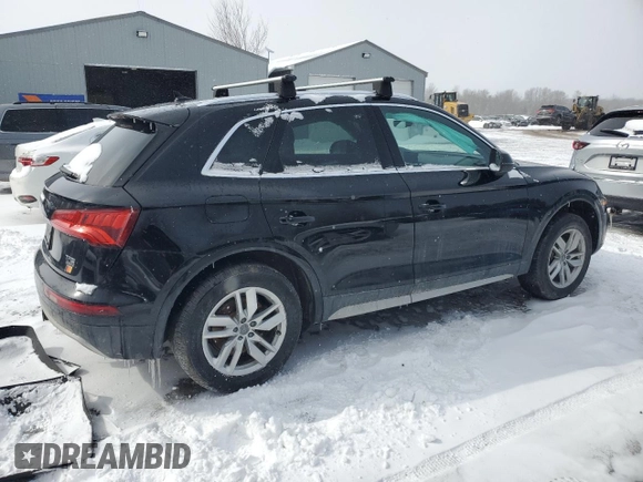 2018 Audi Q5 Premium with VIN WA1ANAFY9J2002936, listed as a Copart auction lot 46280385 with 135,726 mi miles and Clean Title. Bid and sale history available at carsss.com. Image 3.