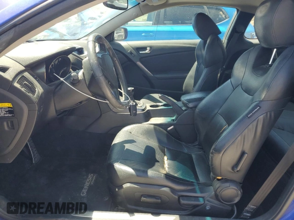 2012 Hyundai Genesis Coupe Grand Touring z VIN KMHHU6KH4CU079016, wystawiony jako Copart lot #65711455 z przebiegiem 97 935 mil mil oraz Czysty tytuł • Clean title. Historia ofert i sprzedaży dostępna na DreamBid. Obrazek 7.