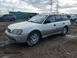 2001 Subaru Legacy Outback z VIN 4S3BH665717642957, wystawiony jako Copart lot #53854215 z przebiegiem 141 611 mil mil oraz Szkoda całkowita • Salvage title. Historia ofert i sprzedaży dostępna na DreamBid. Obrazek 1.