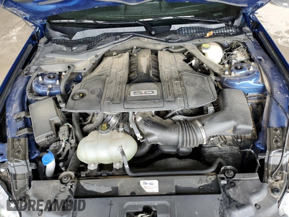 2022 Ford Mustang GT z VIN 1FA6P8CF8N5130628, wystawiony jako Copart lot #54152035 z przebiegiem 23 218 mil mil oraz Szkoda całkowita • Salvage title. Historia ofert i sprzedaży dostępna na DreamBid. Obrazek 11.