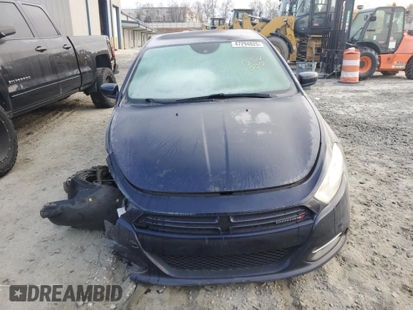 2013 Dodge Dart SE with VIN 1C3CDFAAXDD118684, listed as a Copart auction lot 47294825 with 156,866 mi miles and Salvage Title. Bid and sale history available at carsss.com. Image 5.