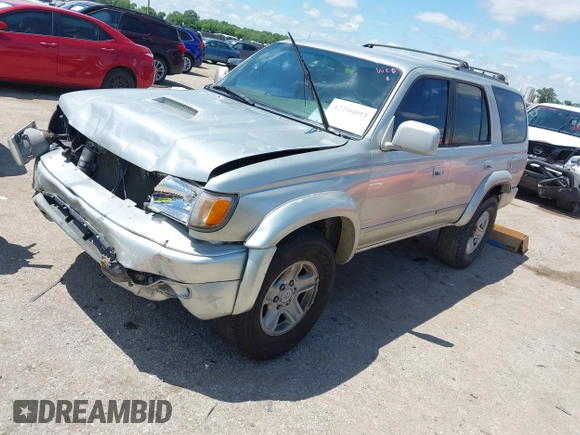 2000 Toyota 4Runner SR5 z VIN JT3GN86R8Y0158722, wystawiony jako IAAI lot #42200093 z przebiegiem 226 949 mil mil oraz . Historia ofert i sprzedaży dostępna na DreamBid. Obrazek 2.
