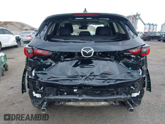 2025 Mazda CX-5 S Premium Plus with VIN JM3KFBEM0S0618749, listed as a IAAI auction lot 42011401 with 270 mi miles and . Bid and sale history available at carsss.com. Image 16.