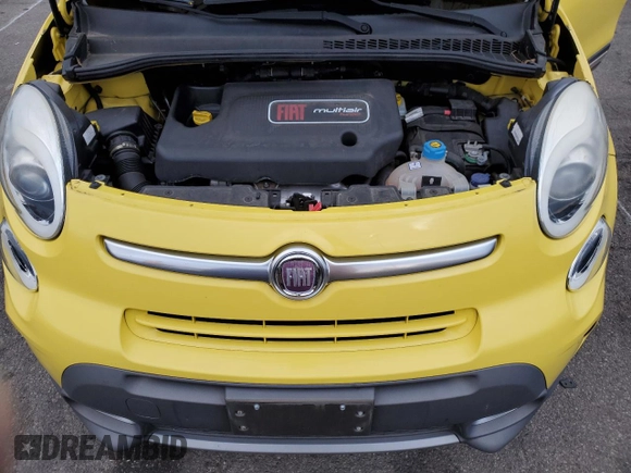 2014 FIAT 500L Trekking with VIN ZFBCFADH8EZ029673, listed as a Copart auction lot 79418084 with 67,171 mi miles and Salvage Title. Bid and sale history available at carsss.com. Image 12.