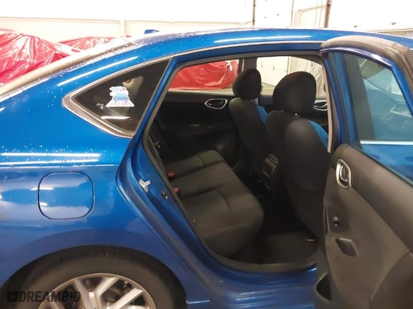 2014 Nissan Sentra SV with VIN 3N1AB7AP8EL617548, listed as a IAAI auction lot 40829452 with 72,461 mi miles. Bid and sale history available at carsss.com. Image 8.