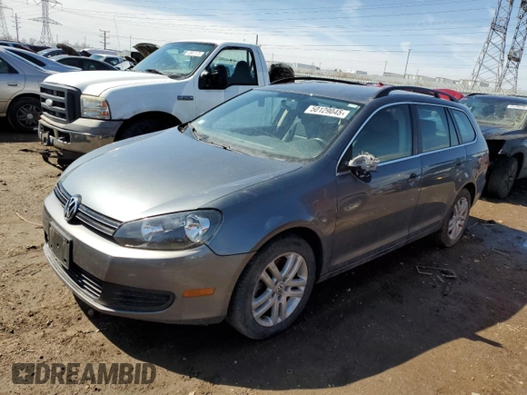 2011 Volkswagen Jetta SportWagen TDI with VIN 3VWPL7AJ0BM651731, listed as a Copart auction lot 50129045 with 112,572 mi miles and Salvage Title. Bid and sale history available at carsss.com. Image 1.