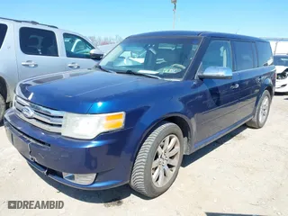 2012 Ford Flex Limited with VIN 2FMGK5DC8CBD07781, listed as a IAAI auction lot 41907723 with 182,124 mi miles. Bid and sale history available at carsss.com. Image 2.