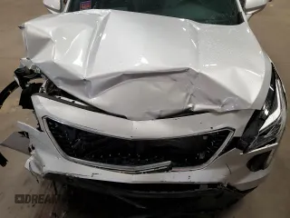 2019 Cadillac XT4 AWD Sport with VIN 1GYFZFR45KF185536, listed as a Copart auction lot 80544914 with 46,496 mi miles and Salvage Title. Bid and sale history available at DreamBid. Image 13.