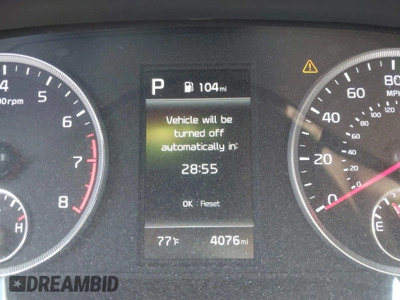 2024 Kia K5 LXS with VIN 5XXG14J22RG235966, listed as a IAAI auction lot 40324662 with 4,076 mi miles. Bid and sale history available at carsss.com. Image 16.
