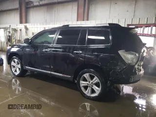 2013 Toyota Highlander Limited with VIN 5TDDK3EH9DS235429, listed as a Copart auction lot 50582125 with 144,855 mi miles and Salvage title. Bid and sale history available at DreamBid. Image 2.