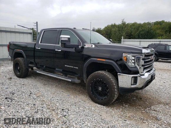 2020 GMC Sierra 2500HD SLT z VIN 1GT49NEYXLF161668, wystawiony jako Copart lot #71719414 z przebiegiem 30 802 mil mil oraz Czysty tytuł • Clean title. Historia ofert i sprzedaży dostępna na DreamBid. Obrazek 4.