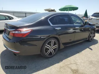 2016 Honda Accord Sport with VIN 1HGCR2F58GA212703, listed as a Copart auction lot 58450825 with 234,923 mi miles and Salvage title. Bid and sale history available at DreamBid. Image 3.