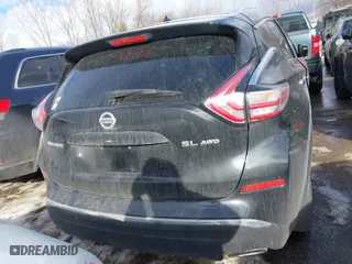2015 Nissan Murano SL with VIN 5N1AZ2MHXFN220002, listed as a IAAI auction lot 41455807 with 80,975 mi miles. Bid and sale history available at carsss.com. Image 16.