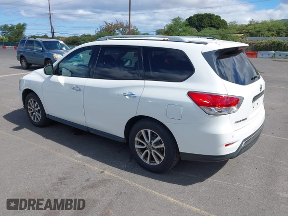 2014 Nissan Pathfinder Platinum with VIN 5N1AR2MN4EC726389, listed as a IAAI auction lot 42516567 with 189,257 mi miles and . Bid and sale history available at DreamBid. Image 3.