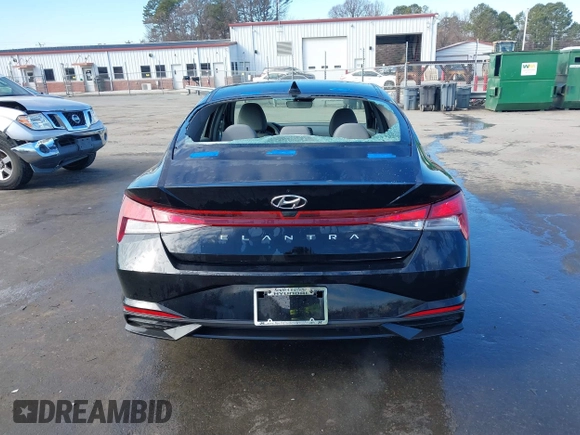 2023 Hyundai Elantra SE with VIN KMHLL4AG7PU600066, listed as a IAAI auction lot 41315954 with 14,460 mi miles and . Bid and sale history available at DreamBid. Image 16.