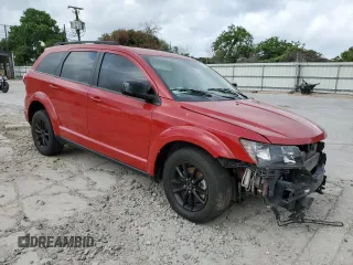 2019 Dodge Journey SE z VIN 3C4PDCBBXKT862280, wystawiony jako Copart lot #55080395 z przebiegiem 94 410 mil mil oraz Szkoda całkowita • Salvage title. Historia ofert i sprzedaży dostępna na DreamBid. Obrazek 4.