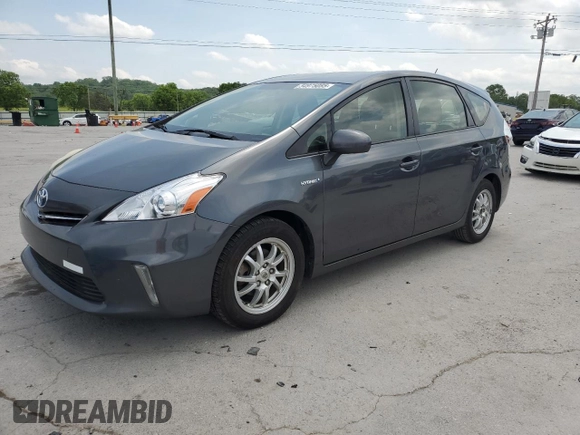 2013 Toyota Prius Two with VIN JTDZN3EU9D3195283, listed as a Copart auction lot 54975085 with 447,210 mi miles and Clean Title. Bid and sale history available at carsss.com. Image 1.